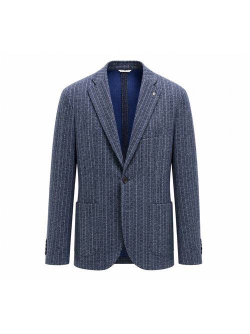 Giacca gessata MANUEL RITZ | 4032G2034.263115.89